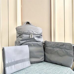 Lululemon New Parent Backpack 17L in Asphalt Grey - Brand New with Tag